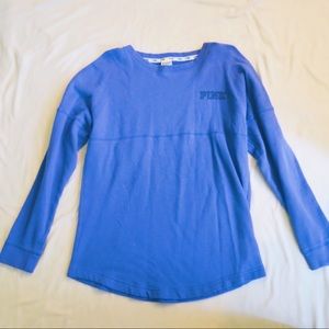 Victoria Secret Pink Purple Long Sleeve Tshirt